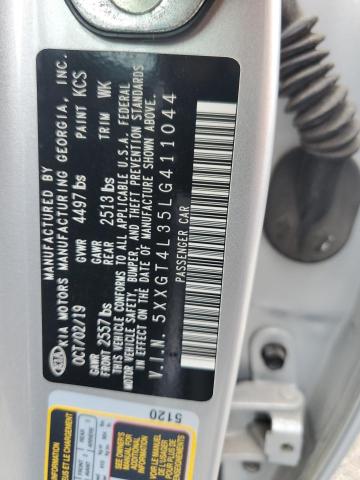 5XXGT4L35LG411044 KIA Optima Lx