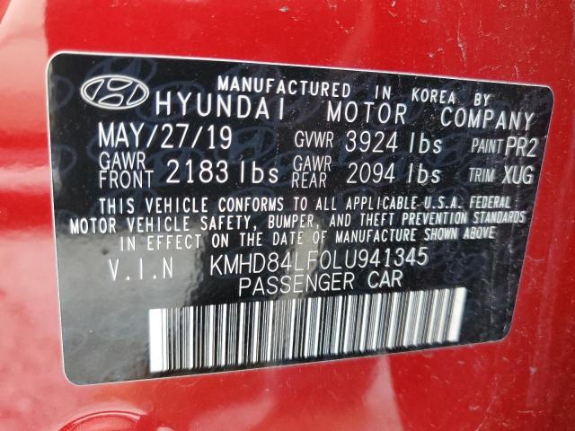 2020 HYUNDAI ELANTRA SE - KMHD84LF0LU941345