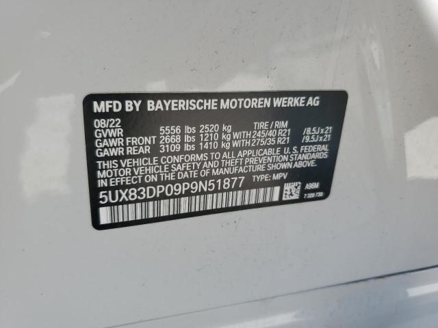 2023 BMW X3 M40I - 5UX83DP09P9N51877