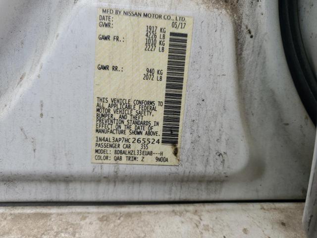 1N4AL3AP7HC265524 Nissan ALTIMA 2.5