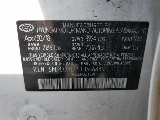 2018 HYUNDAI ELANTRA SE - 5NPD84LF5JH356885