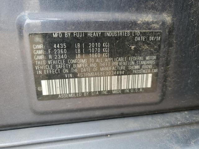 4S3BMBA68E3034494 Subaru Legacy 2.5i