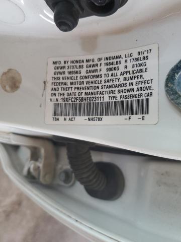 19XFC2F58HE023111 Honda Civic Lx