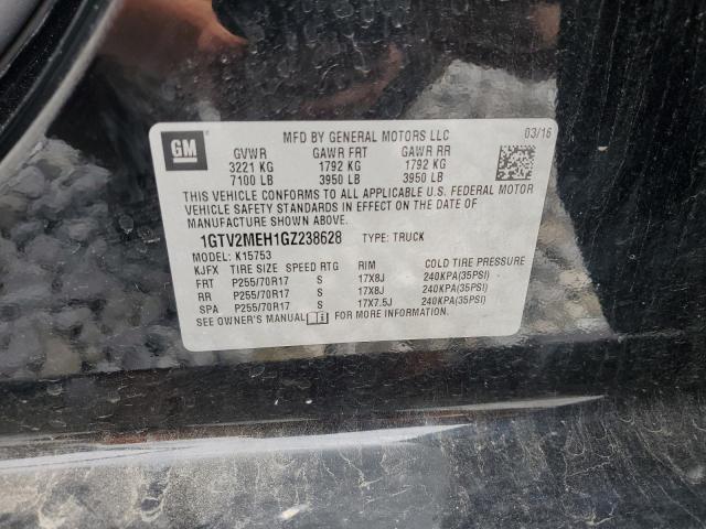 1GTV2MEH1GZ238628 GMC Sierra K1500 Sle