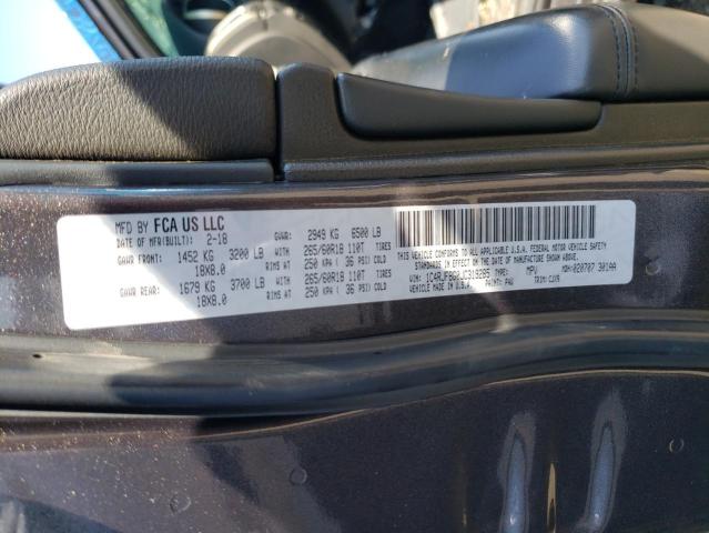1C4RJFBG0JC319285 Jeep Grand Cherokee Limited
