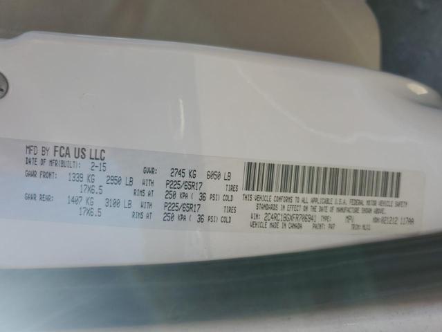 2C4RC1BGXFR706941 Chrysler Town & Country Touring