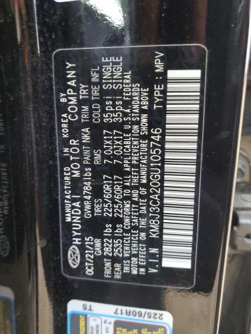 2016 HYUNDAI TUCSON LIM - KM8J3CA20GU105746