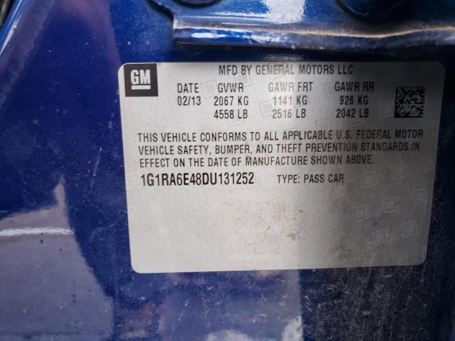 VIN 1G1RA6E48DU131252 2013 Chevrolet Volt no.13