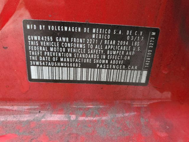 2017 VOLKSWAGEN GTI SPORT - 3VW547AU5HM056882