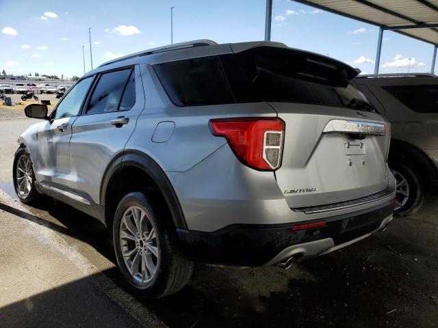 FORD EXPLORER L 2021 silver  gas 1FMSK8FH3MGB84759 photo #3