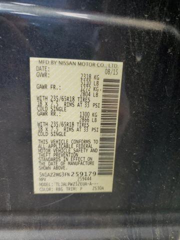 5N1AZ2MG3FN259179 Nissan MURANO S