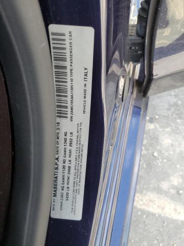ZAM57XSA8J1305110 2018 MASERATI GHIBLI