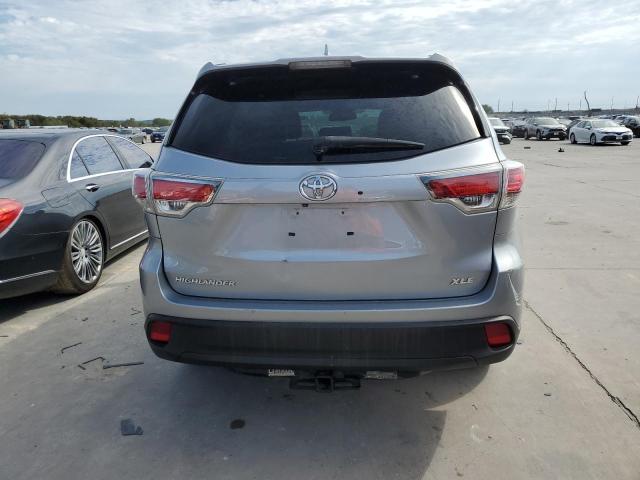 VIN 5TDKKRFH9FS105484 2015 Toyota Highlander, Xle no.6