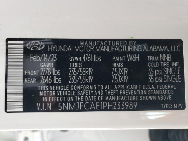  HYUNDAI TUCSON 2023 Білий