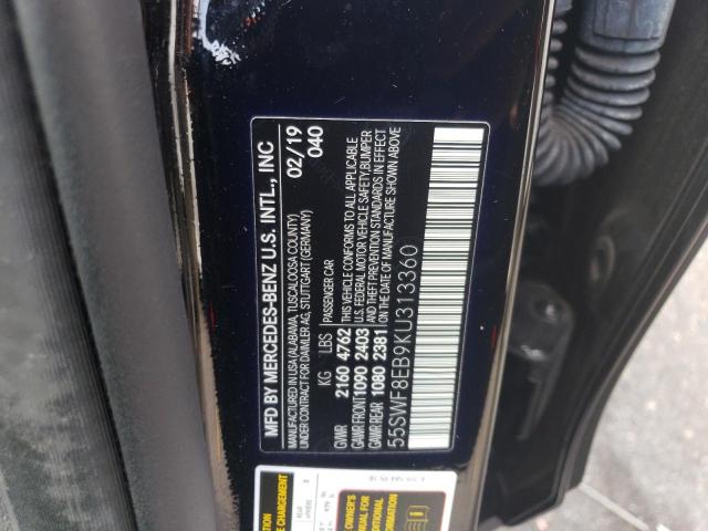 55SWF8EB9KU313360 Mercedes-Benz C 300 4matic