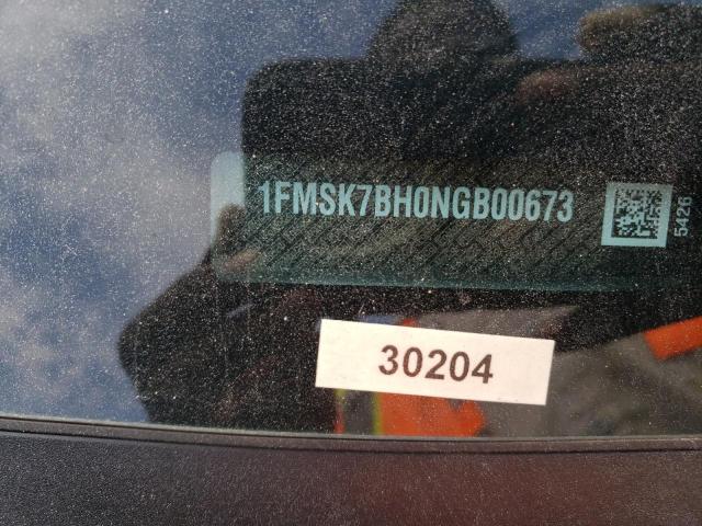 1FMSK7BH0NGB00673 Ford EXPLORER