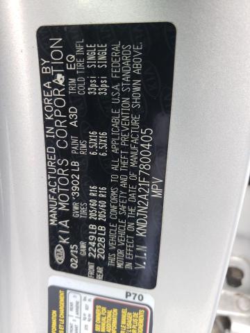 KNDJN2A21F7800405 KIA Soul