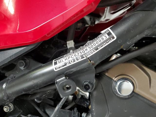 2019 HONDA CBR500 RA MLHPC6250K5000083
