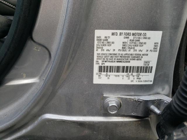 3FMTK4SX1MME02908 Ford Mustang Mach-e Gt
