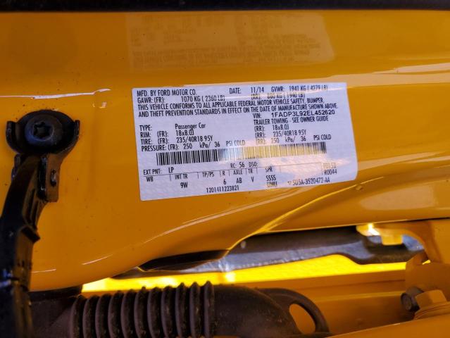 1FADP3L92EL452620 Ford FOCUS ST