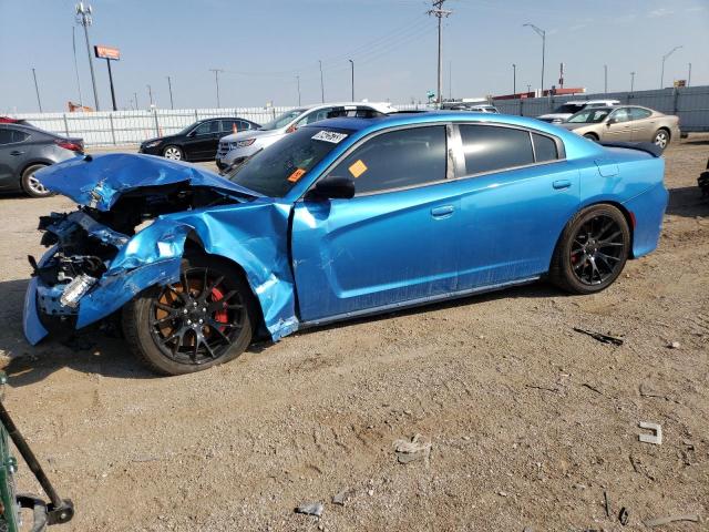 Lot #2521687571 2019 DODGE CHARGER SC salvage car