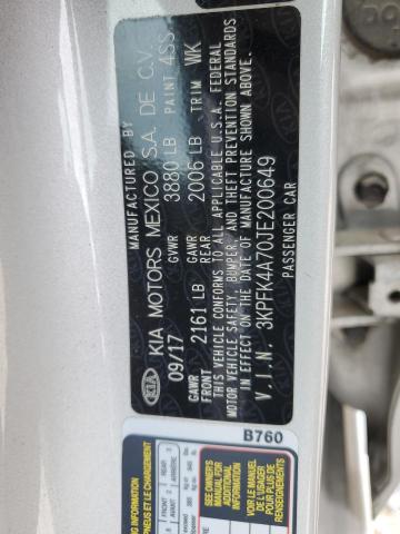 3KPFK4A70JE200649 KIA FORTE LX