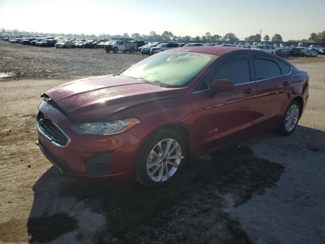  FORD FUSION 2019 Червоний