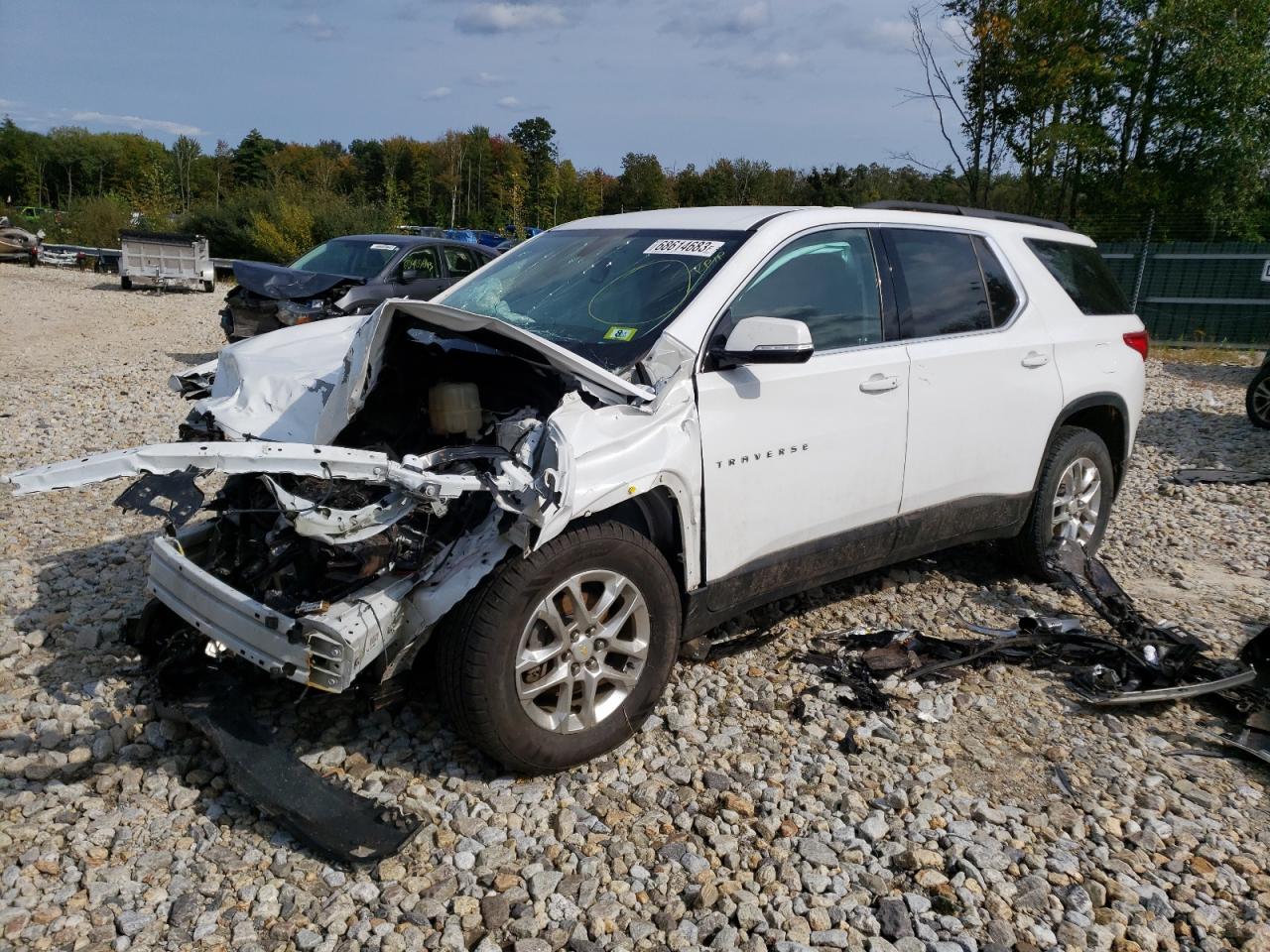 1GNEVHKW6LJ147744 2020 Chevrolet Traverse Lt