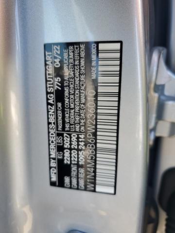 2023 MERCEDES-BENZ GLB AMG 35 W1N4M5BB6PW236010