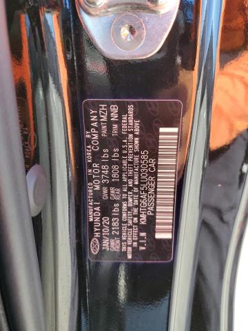 2020 HYUNDAI VELOSTER B - KMHTG6AF5LU030585