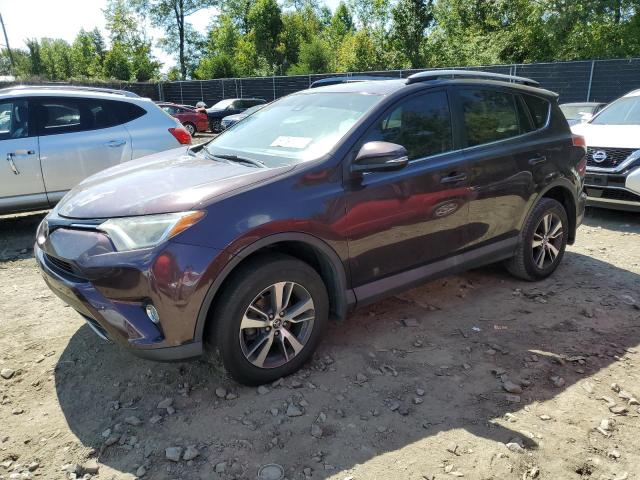  TOYOTA RAV4 2017 Бургунді