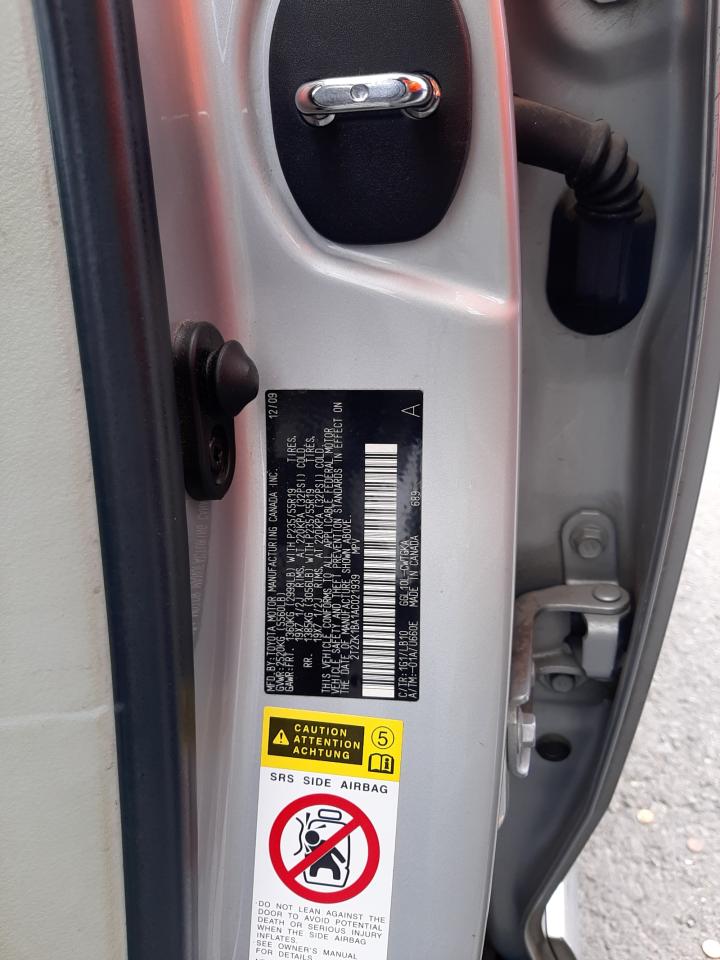 2T2ZK1BA1AC021939 2010 Lexus Rx 350