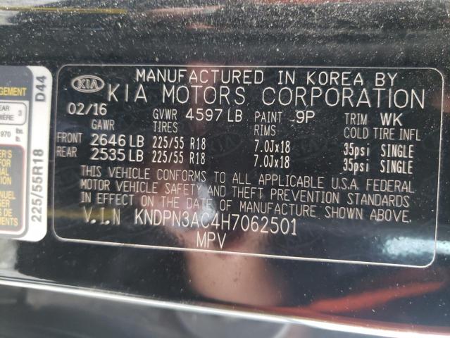 KNDPN3AC4H7062501 KIA Sportage Ex