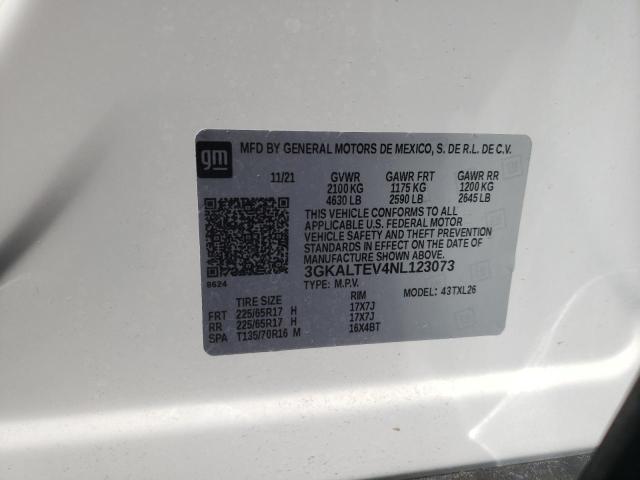  GMC TERRAIN 2022 Білий
