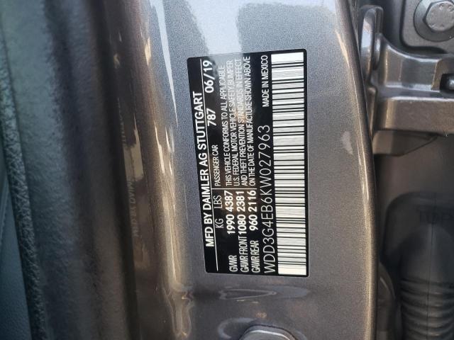 WDD3G4EB6KW027963 Mercedes-Benz A 220