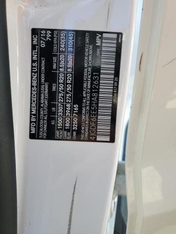 4JGDF6EE5HA812631 Mercedes-Benz Gls 450 4matic