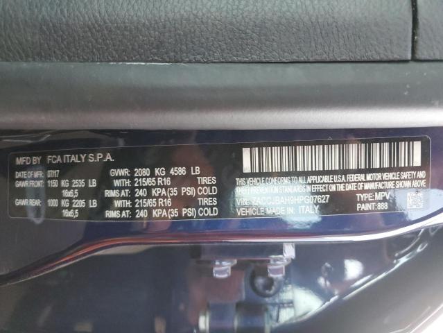 ZACCJBAH9HPG07627 Jeep Renegade Sport