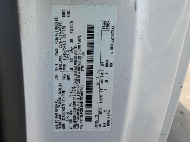 1FTBF2B64KED05706 Ford F250 Super Duty