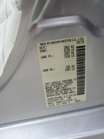 1N4BL4EV8KC115450 Nissan ALTIMA SL