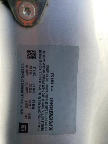 2G1FG1EW5F9124474 Chevrolet CAMARO SS