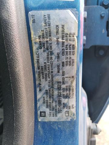 2012 GMC Canyon Sle VIN: 1GTH6MFE6C8145318 Lot: 68786493