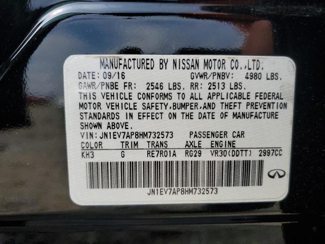 2017 INFINITI Q50 PREMIU - JN1EV7AP8HM732573