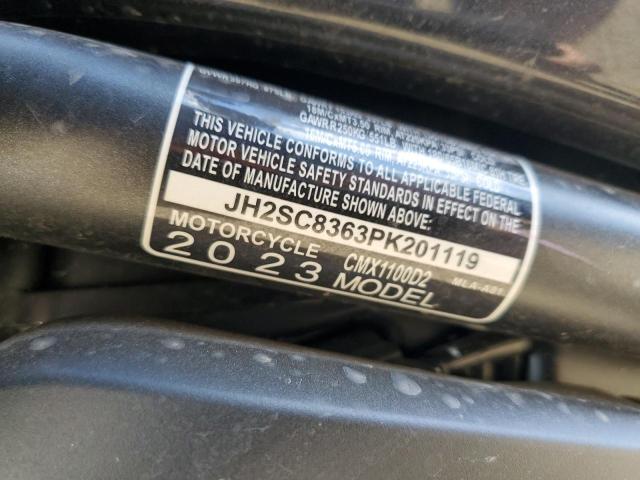 2023 HONDA CMX1100 T - JH2SC8363PK201119