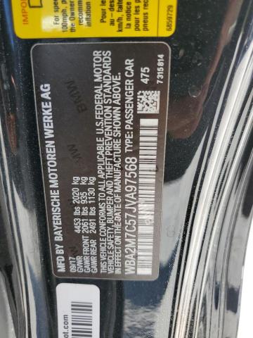 VIN WBA2M7C57JVA97568 2018 BMW 2 Series, 230I no.12