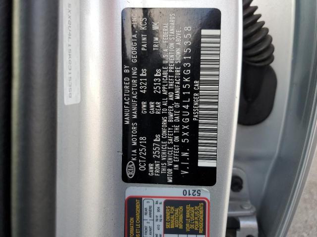 5XXGU4L15KG315358 KIA OPTIMA EX