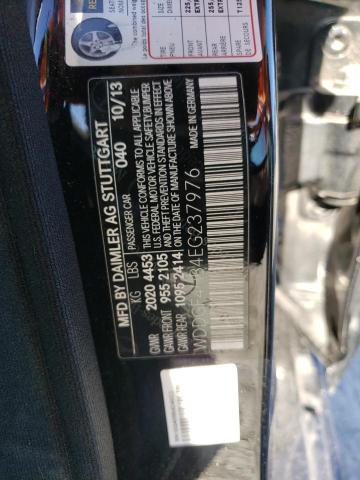 WDDGF4HB4EG237976 Mercedes-Benz C 250