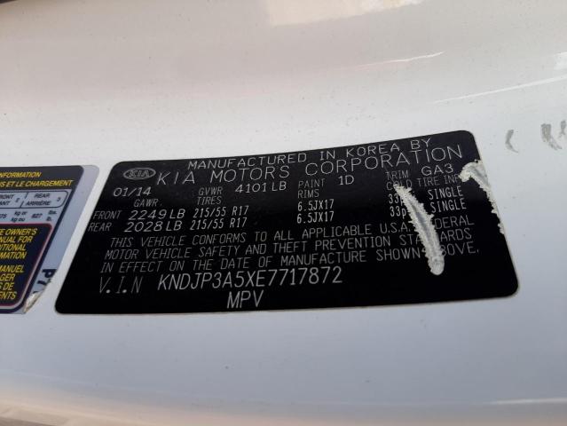 KNDJP3A5XE7717872 KIA SOUL +