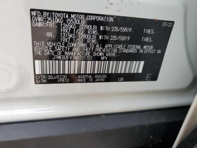 2022 TOYOTA RAV4 PRIME - JTMEB3FV1ND101701