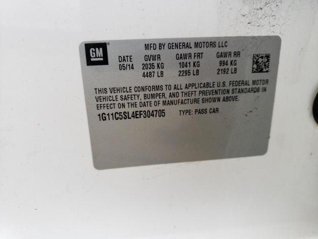 1G11C5SL4EF304705 Chevrolet MALIBU 1LT