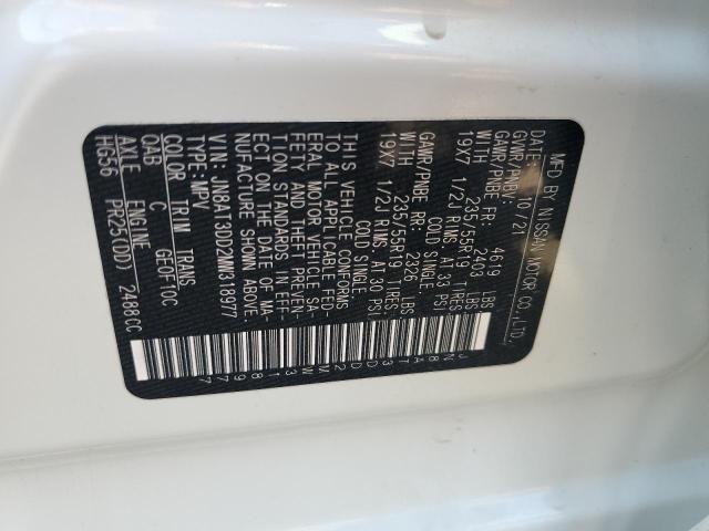 2021 NISSAN ROGUE PLAT - JN8AT3DD2MW318977